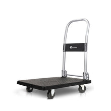 Load image into Gallery viewer, Bavay Hand trucks,Push Cart Dolly, Moving Platform Hand Truck, Foldable for Easy Storage and 360 Degree Swivel Wheels with 660lb Weight Capacity
