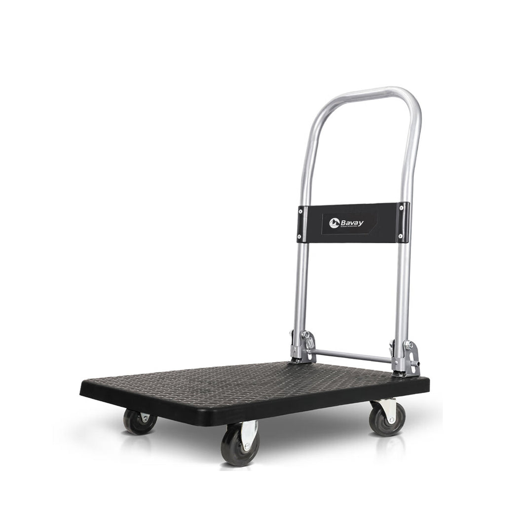 Bavay Hand trucks,Push Cart Dolly, Moving Platform Hand Truck, Foldable for Easy Storage and 360 Degree Swivel Wheels with 660lb Weight Capacity