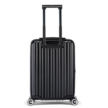 Load image into Gallery viewer, SAFE ROOM Suitcases; Valises,Hardside Lightweight Suitcase Luggage with Spinner Wheels - PC Hardside Medium Checked Luggage - for Hassle-free Travel (24 Inch Black)
