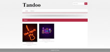 Load image into Gallery viewer, Tandoo Entertainment services in the nature of presenting live musical performances
