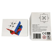Load image into Gallery viewer, GAN 3x3 Speed Cube Stickerless Magic Cube 3x3x3 Puzzles Toys 356 M, 3x3 Magnetic Speed Cube Stickerless 356M Magic Cube (Lite ver. 2020)
