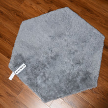 Load image into Gallery viewer, KIXINWA Area rugs,Round Fluffy Soft Area Rugs for Kids Girls Room Princess Castle Plush Shaggy Carpet Cute Circle Nursery Rug for Kids Baby Girls Bedroom Living Room Home Decor Circular Carpet,Grey.
