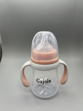 Load image into Gallery viewer, Gajoin Babies&#39; bottles,Baby Feeding Bottle 10 oz Anti-Colic Bottles with Silicone Nipples Breastfeeding Bottles for Babies &amp; Toddlers with Handle
