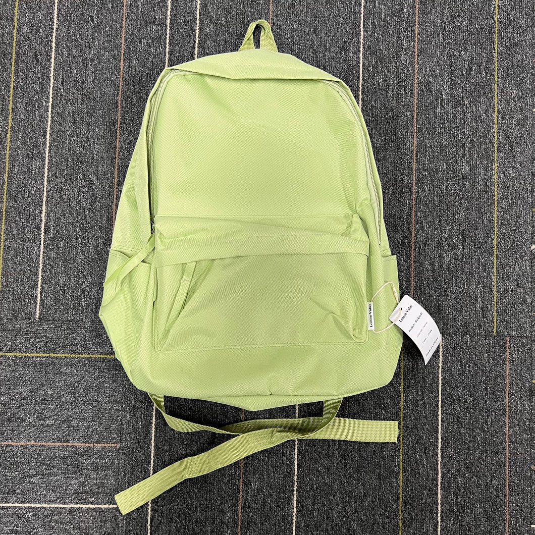Lemon Value Backpacks,Casual Style Lightweight Canvas Backpack School Bag Travel Daypack