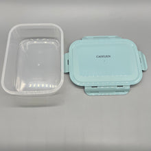 Load image into Gallery viewer, CAOYUJUN Bento boxes,Leak Proof Food Storage and Meal Prep Container for Adults and Kids, Microwave Oven and Steamer Safe Lunch Bowl with Non-Slip Silicone Sleeve, Dishwasher Safe, 100% BPA-Free.
