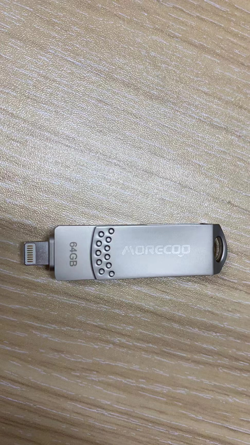 MORECOO Blank USB fIash drives,USB Flash Drive 64GB Waterproof USB Stick,Thumb Drive Metal Memory Stick for Laptop,PC.