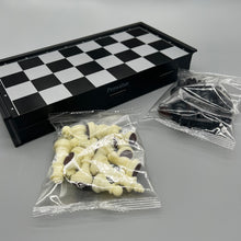 Load image into Gallery viewer, Proweber Board games,15 inch Chess &amp; Checkers,Weighted 3 inch King Height Chess Pieces / 2 Extra Queen / Classic 2 in 1 Board Games.
