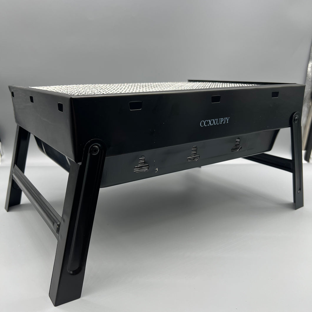 CCXXUPJY Camping grills,propane and gas fired barbecues, stoves, and grills,Small folding grill for travel, outdoor cooking and barbecue, camping barbecue, picnic yard.