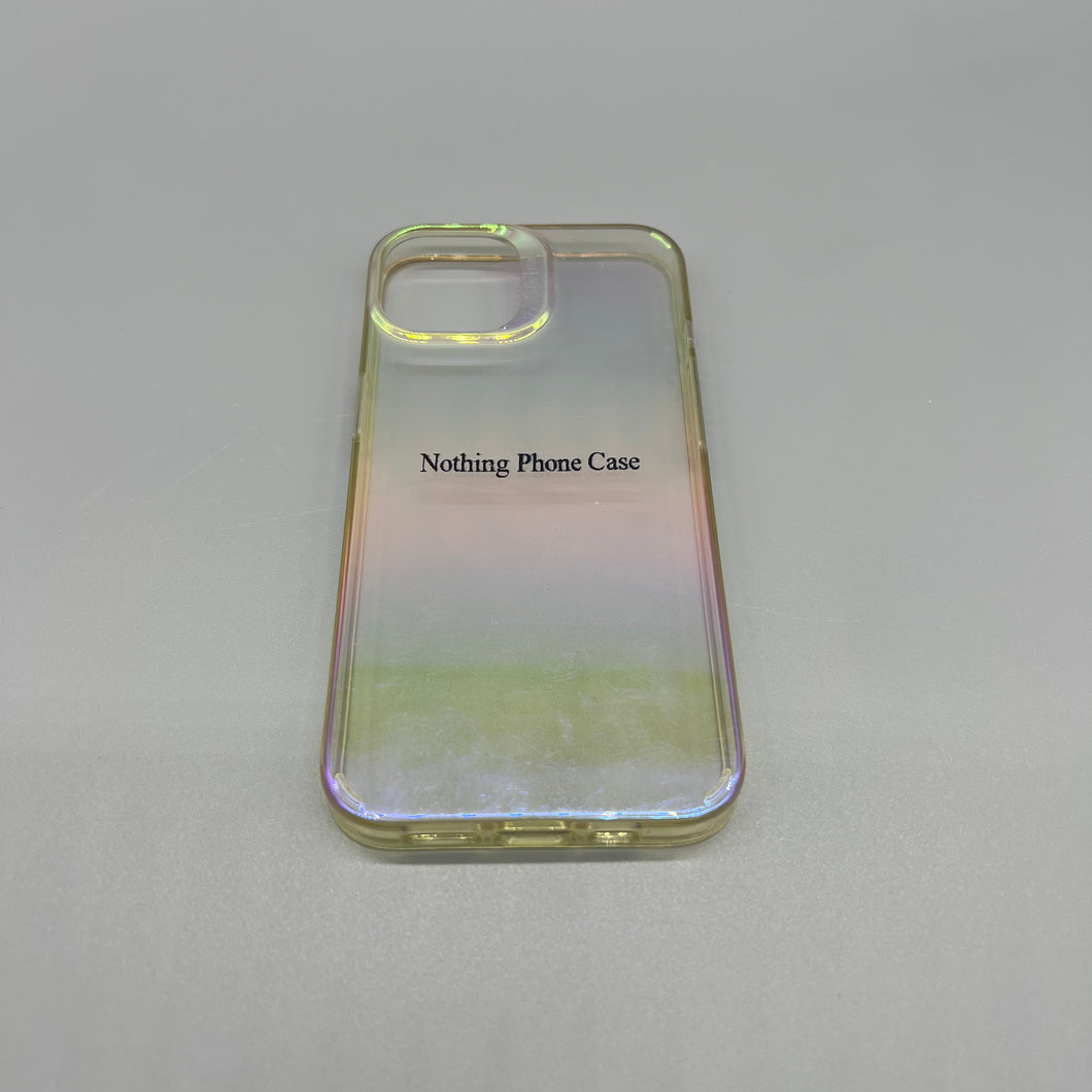 Nothing Phone Case Cases for mobile phones,1 transparent DIY mobile phone case DIY plastic mobile phone case non slip transparent mobile phone case compatible with iPhone 12/12 Pro 6.1 inch.