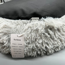 Load image into Gallery viewer, Saelacsy Cat beds,Anti Anxiety Round Fluffy Plush Faux Fur Warm Washable Dog Bed &amp; Cat Bed, Original Bed for Small Medium Large Pets,Used to Relieve Joints and Improve Sleep(Grey)

