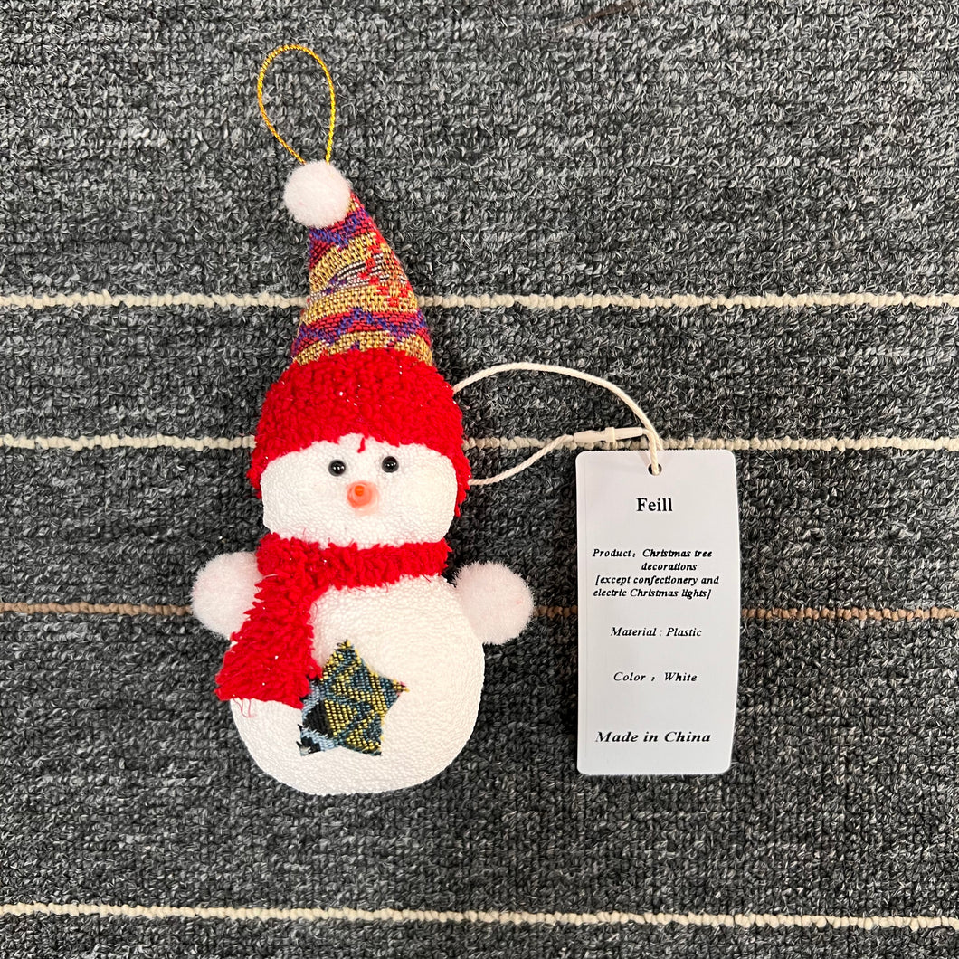 Feill Christmas tree decorations [except confectionery and electric Christmas lights],Christmas Snowman Doll,Christmas Gifts,Decoratio,Christmas Decoration,Decoration on Christmas Tree.