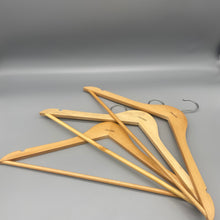 Load image into Gallery viewer, OM-PDD Clothes hangers,Wooden Hangers, 3 Pack, Hangers, Clothes Hangers, wooden Hangers, Clothing Hangers, Clothes Hangers wooden, Hangers for Closet, Wooden Clothes Hangers, Shirt Hangers, Hangers wooden.
