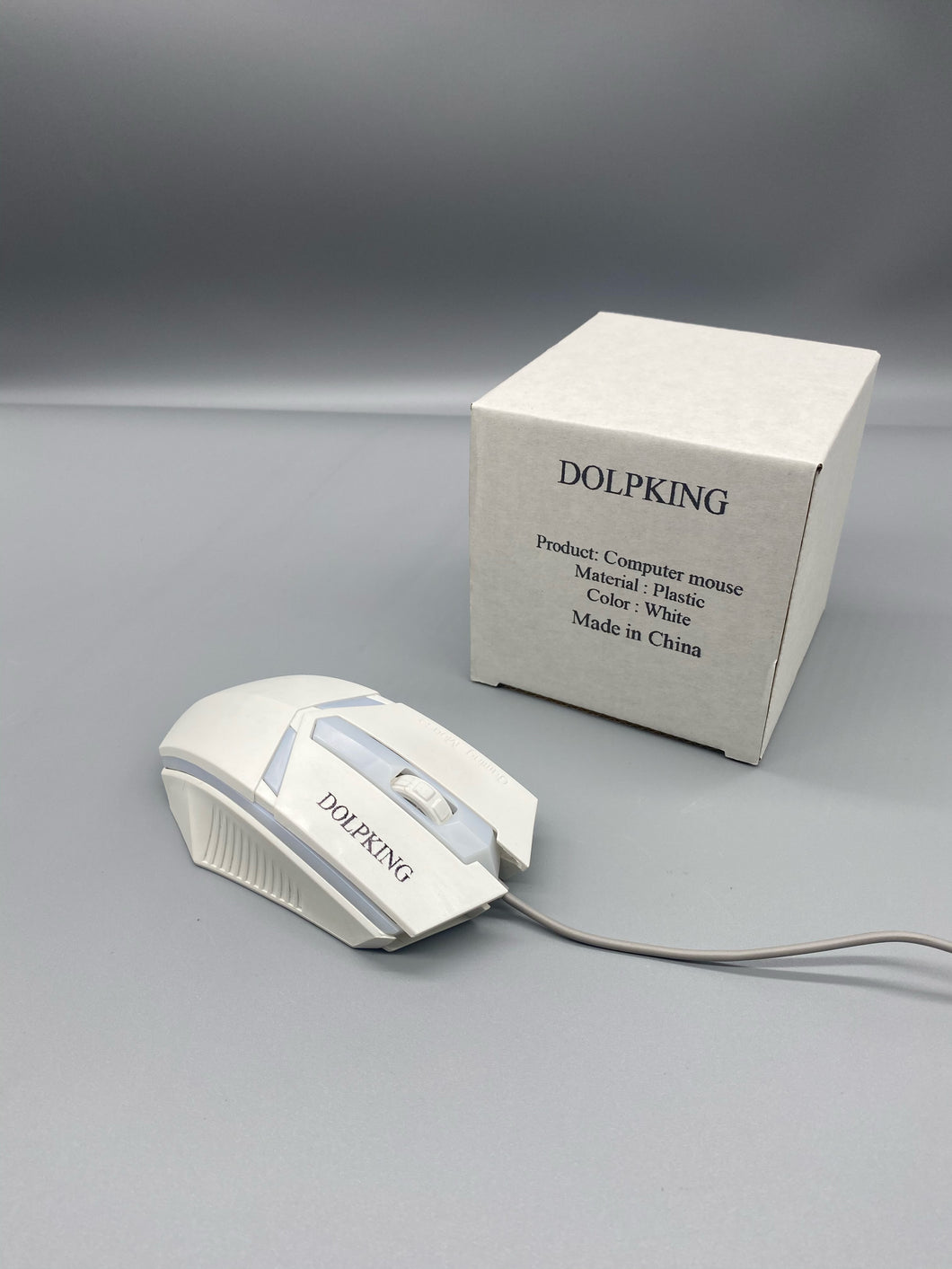 DOLPKING Computer mouse,Wired Computer Mouse - Corded USB Mouse for Laptops and PCs - Right or Left Hand Use.