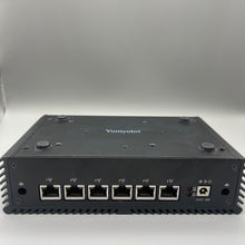 Load image into Gallery viewer, Yumyotor Computer network interface devices,6-port Gigabit computer network interface device, home network hub, office Ethernet splitter, plug and play, silent operation, desktop or wall mounted.
