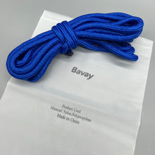 Load image into Gallery viewer, bavay Cord,150 ft φ 3/16 inch (5mm) Nylon Poly Rope Flag Pole Polypropylene Clothes Line Camping Utility Good for Tie Pull Swing Climb Knot (Blue)
