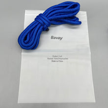 Load image into Gallery viewer, bavay Cord,150 ft φ 3/16 inch (5mm) Nylon Poly Rope Flag Pole Polypropylene Clothes Line Camping Utility Good for Tie Pull Swing Climb Knot (Blue)
