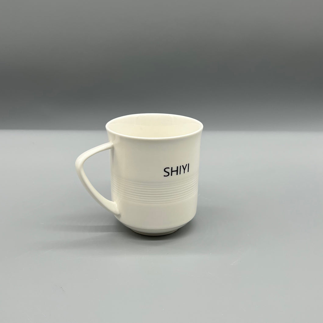 SHIYI Cups,eramic latte mug, microwave heating, large handle ceramic coffee mug, modern style, suitable for any kitchen, microwave oven safe use.