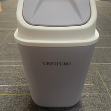 Load image into Gallery viewer, URETFUBO Dustbins for household purposes,3 Gallon Plastic Garbage Can, Kitchen Trash Can with Swing Lid,Bathroom Garbage Bin,Office Supplies Trash Can Dustbin

