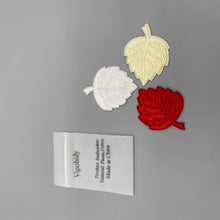 Load image into Gallery viewer, Vipobidy Embroider,Maple leaf clothing embroidery piece / ironing patch, decal clothing / Dress / Hat / Jeans sewn cartoon Decal DIY accessories.
