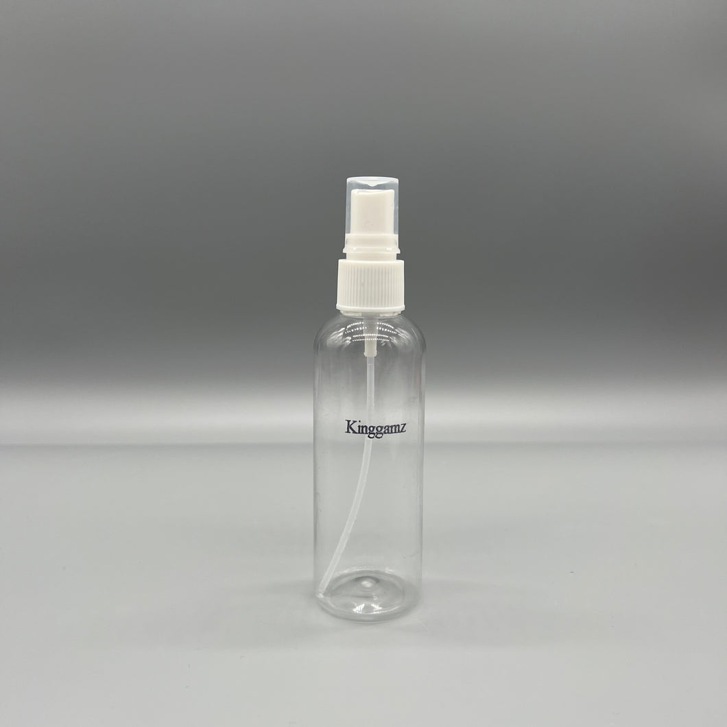 Kinggamz Empty spray bottles,Clear 100ml(3.4oz) Refillable Sprayer Bottles Fine Mist Spray Bottle Container for Essential Oils, Travel, Perfumes, 12 Pcs.