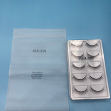 Load image into Gallery viewer, JIEFUXIN False eyelashes,Looks So Natural False Eyelashes Multipack, Lightweight &amp; Comfortable, Natural-Looking, Tapered End Technology, Reusable, Cruelty-Free, Contact Lens Friendly, Style Shy, 5 pair.
