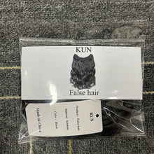 Load image into Gallery viewer, KUN False hair,Messy Hair Piece Curly Fake Ponytail Extension Instant Updo Elastic Hairpiece for Women.
