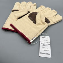 Load image into Gallery viewer, JCBFUME Gloves,16 Inches,932℉,Leather Forge Welding Gloves, Heat/Fire Resistant,Mitts for BBQ,Oven,Grill,Fireplace,Tig,Mig,Baking,Furnace,Stove,Pot Holder,Animal Handling Glove.
