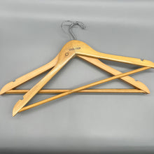 Load image into Gallery viewer, QXJSLTSQH Hangers for clothes,Solid Wood Suit Hangers - 20 Pack - with Non Slip Bar and Precisely Cut Notches - 360 Degree Swivel Chrome Hook - Natural Finish Super Sturdy and Durable Wooden Hangers.

