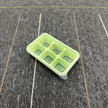 Load image into Gallery viewer, NGSHYAO Ice cube molds,Silicone Ice Cube Molds with Removable Lids Reusable and BPA Free for Whiskey, Cocktail, Stackable Flexible Safe Ice Cubes
