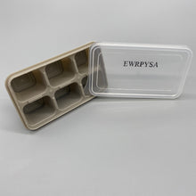 Load image into Gallery viewer, EWRPYSA Ice cube moulds,1 Packs Mini Ice Cube Tray, Easy-Release Small Ice Moulds with Removeable Lids, Perfect for Drinks, Freezer, Baby Food, Whiskey and Cocktail, LFGB Certified and BPA Free.
