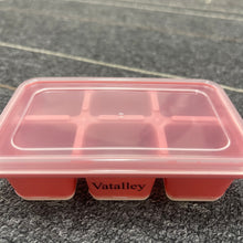 Load image into Gallery viewer, Vatalley Ice cube moulds,Ice Cube Trays Silicone - 6-Ice Cubes Silica Gel Flexible and BPA Free with Removable Lid Ice Cube Molds for Chilled Drinks, Whiskey, Cocktails
