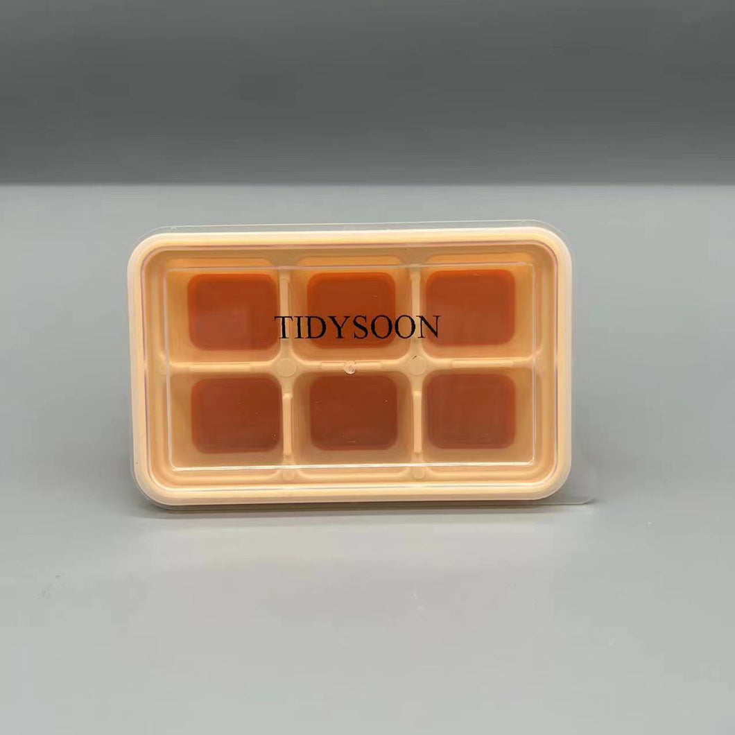 TIDYSOON Ice cube trays,Mini Ice Cube Tray, Easy-Release Small Ice Moulds with Removeable Lids, Perfect for Drinks, Freezer, Baby Food, Whiskey and Cocktail, LFGB Certified and BPA Free.