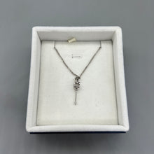 Load image into Gallery viewer, SBOTTON Jewel pendants,925 Sterling Silver Key Scepter pendant, DIY jewelry pendant for girls -48 mm x 22 mm.
