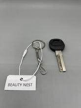 Load image into Gallery viewer, BEAUTY NEST Keyrings of common metal,50PCS Split Key Ring with Chain and Jump Rings,Split Key Ring with Chain Silver Color Metal Split Key Chain Ring Parts with Open Jump Ring and Connector.
