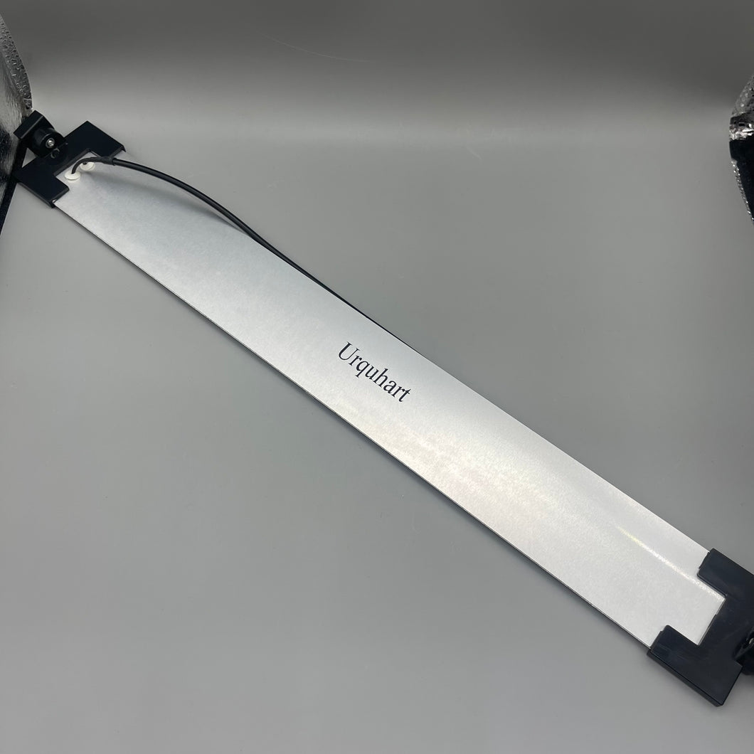 Urquhart Studios LED luminaires, 22 Inch LED Premium Under Cabinet Light Fixture, Bright White 3000K, 432 Lumens, Plastic Housing, Built-In On/Off Switch, Perfect for Kitchen, Home Office, Garage, Workbench.