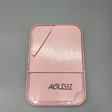 Load image into Gallery viewer, AOLISSI Make-up mirrors for the home,1PCS Desk Mirror Student Dressing Mirror Bedroom Foldable HD Dressing Mirror Portable Princess Mirror Square Beauty Mirror Small Mirror Travel Mirror Suitable for Beauty Gifts for Women (Pink)
