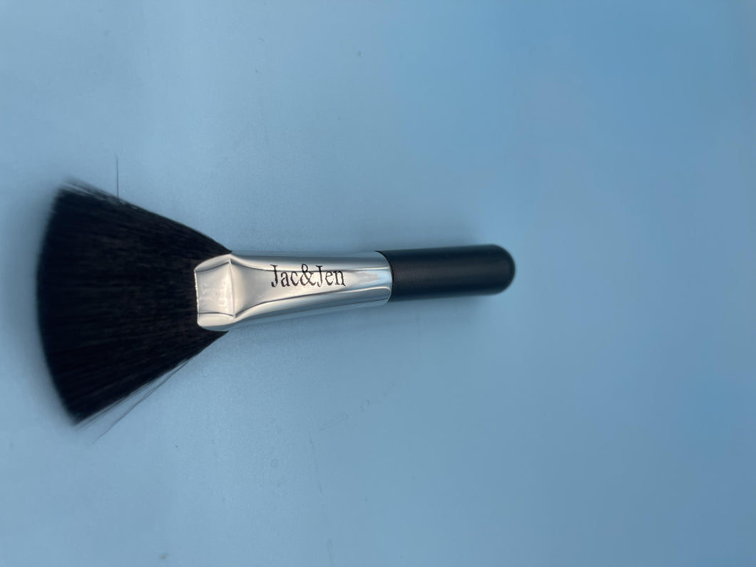 Jac&Jen Make up Brushes,  Set of 2 Make-up tools ,Toiletry Kit, Synthetic Fiber Make Up Brush