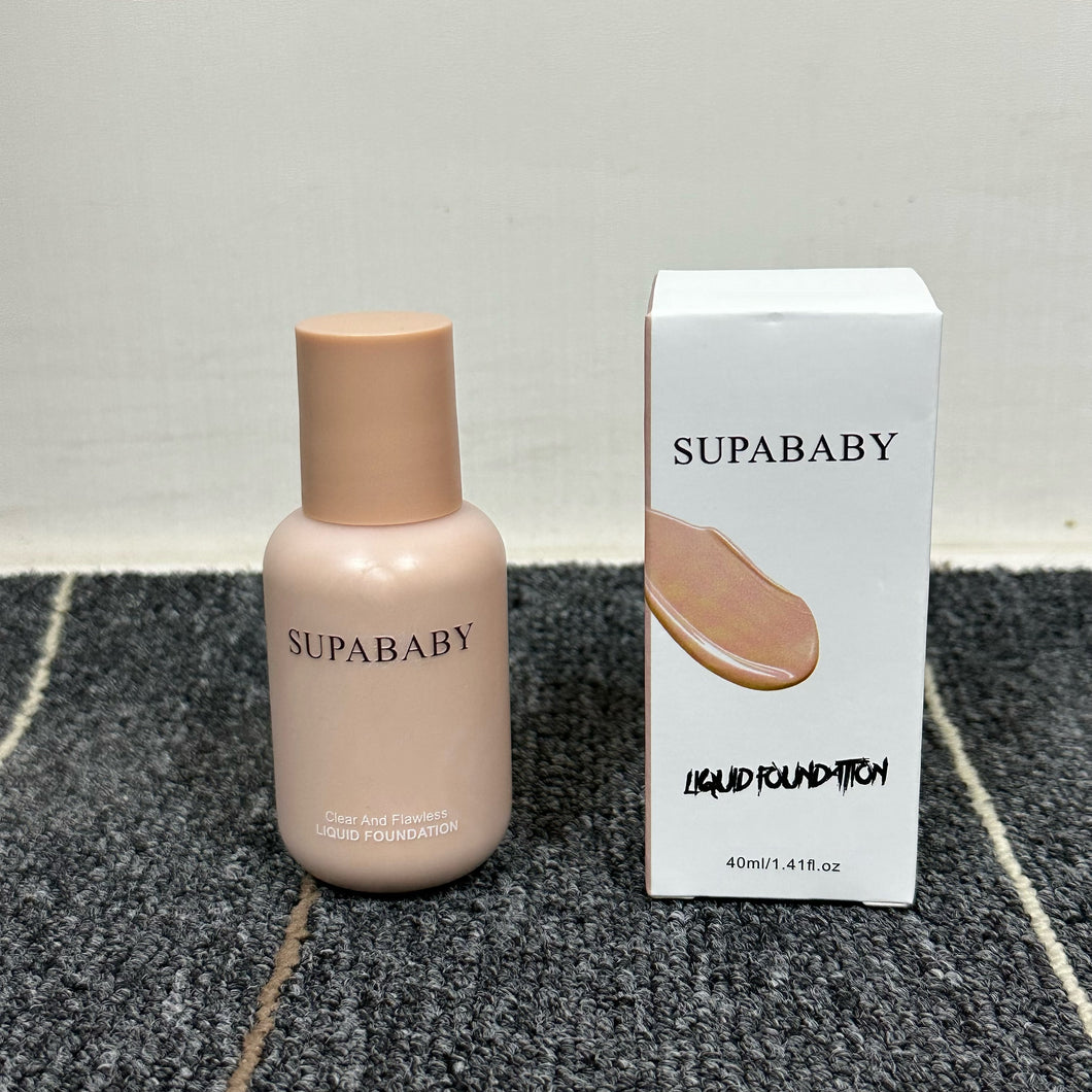SUPABABY Medicated cosmetics,Instant & Full Coverage Foundation For All Skin Types – Long-Lasting, Lightweight & Hydrating Foundation For Shine-Free Finish - 1.41 fl oz / 40 ml