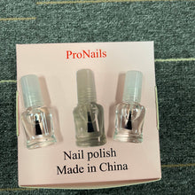 Load image into Gallery viewer, ProNails Nail polish,for Treating Weak, Damaged Nails, Promotes Growth, Use as a Top Coat or Base Coat, 2 Pack
