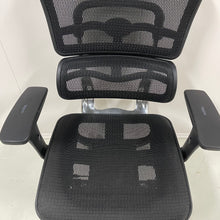 Load image into Gallery viewer, langsyne Office furniture,Ergonomic Mesh Office Chair, High Back Desk Chair with 3D Arms, Tilt Function, Lumbar Support and PU Wheels, Swivel Computer Task Chair with Armrests, Adjustable Height/Tilt, 360-Degree Swivel.

