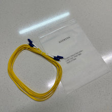 Load image into Gallery viewer, KNXWYYN Optical fiber cables,Fiber Optic Patch Cable SC to SC,Single Mode OS1 9/125um,OD 3.0mm,with 2 Fiber Optic Adapter (1M, Yellow(SC/APC to SC/APC)
