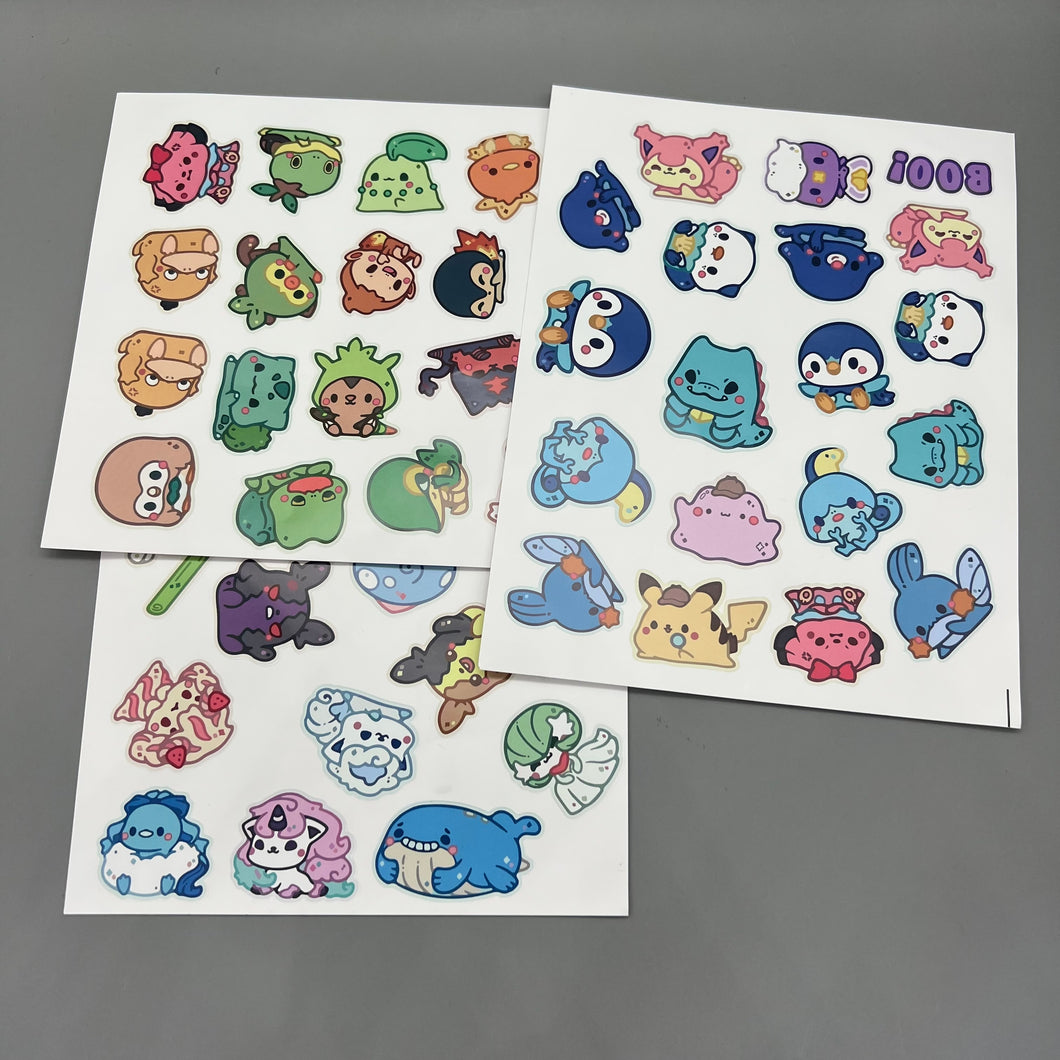 KSSMVVS Personalized stickers,25 PCS Cute Animal Stickers for Kids, Vinyl Waterproof Water Bottles Sticker Packs to Kids， Teens ，Toddlers ,Personalized Your Laptop ,Skateboard, Books.