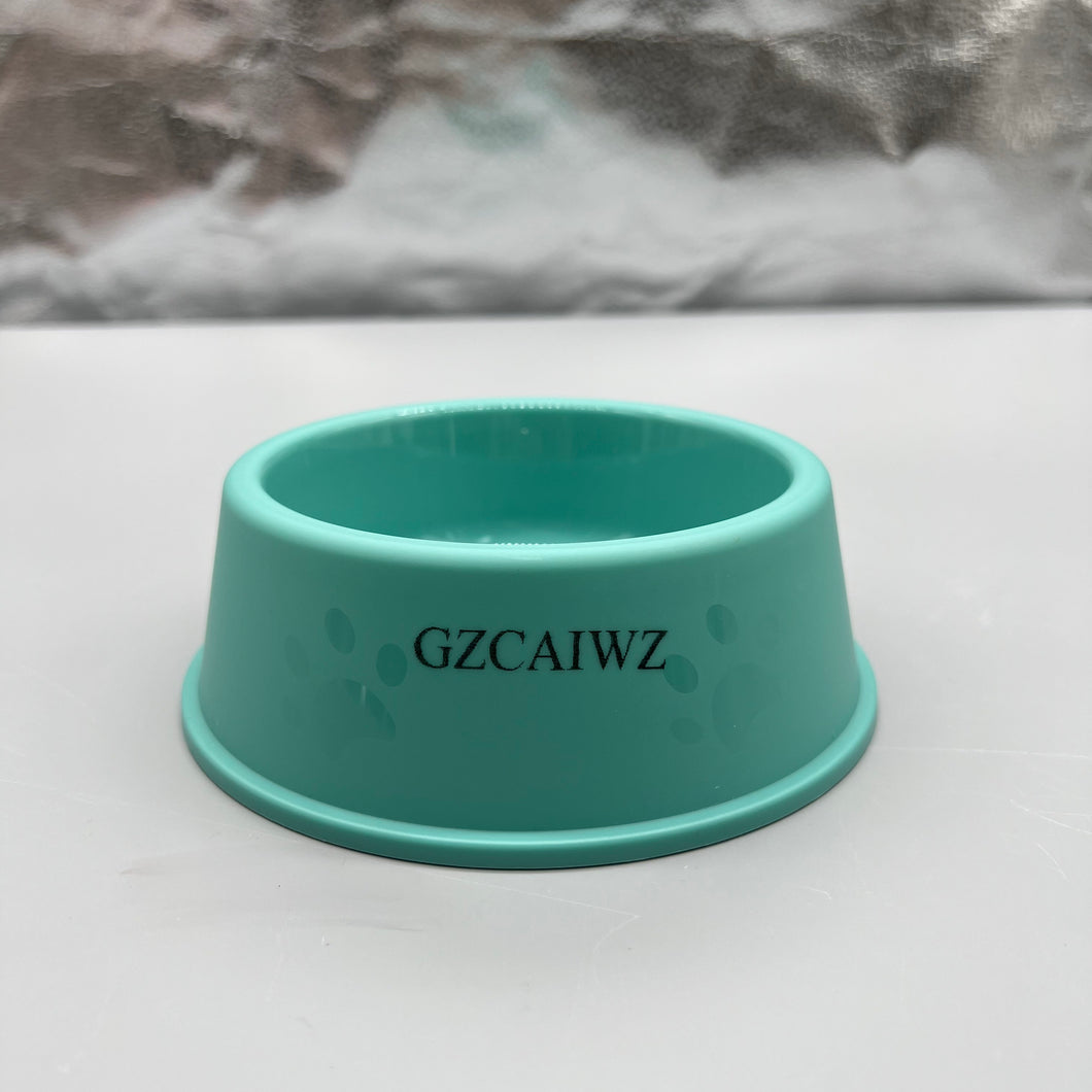 GZCAIWZ Pet feeding dishes,1Pack Plastic Pet Bowls Dog Supply Food Feeding Bowl Cat Water Dish Feeder.