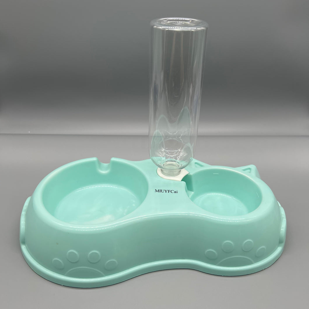 MIUYFCai Pet feeding dishes,Plastic Cat Bowls Dogs Bowls Cat Food Bowls Elevated Cat Bowls Raised Cat Food Bowl Water Bowl for Cats and Small Dogs Water Cat Food Bowl Cat Water Bowl.