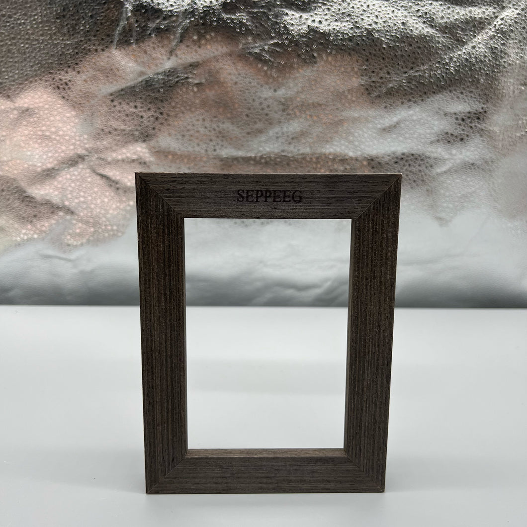 SEPPEEG Picture frames,6x8 inch picture frame, made of solid wood, for desktop display and wall mounted photo frame.