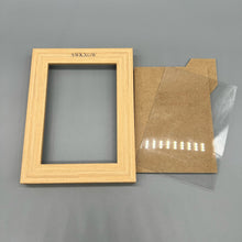 Load image into Gallery viewer, SWKXGW Picture frames,5x7 Picture Frame - for Table Top Display and Wall Mounting Photo Frame , Made of Pine Wood and High Definition Plexiglass
