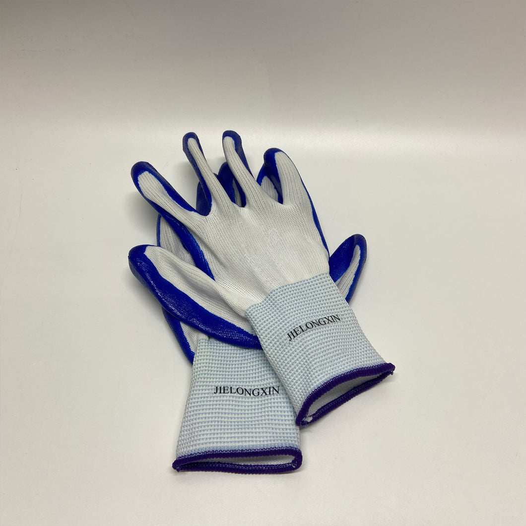 JINGZHIXIN Protective work gloves,Safety Work Gloves MicroFoam Nitrile Coated,Seamless Knit Nylon Gloves,Home Improvement,Micro-Foam Gloves