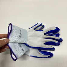 Load image into Gallery viewer, JINGZHIXIN Protective work gloves,Safety Work Gloves MicroFoam Nitrile Coated,Seamless Knit Nylon Gloves,Home Improvement,Micro-Foam Gloves
