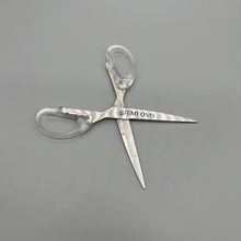 Load image into Gallery viewer, JEMEOVO Scissors,Fabric Scissors Heavy Duty Dressmaking Shears Sewing Tailor Scissors, Ultra Sharp All Metal Stainless Steel Craft Household Scissors for Cutting Fabric, Leather, and Raw Materials（Silver）
