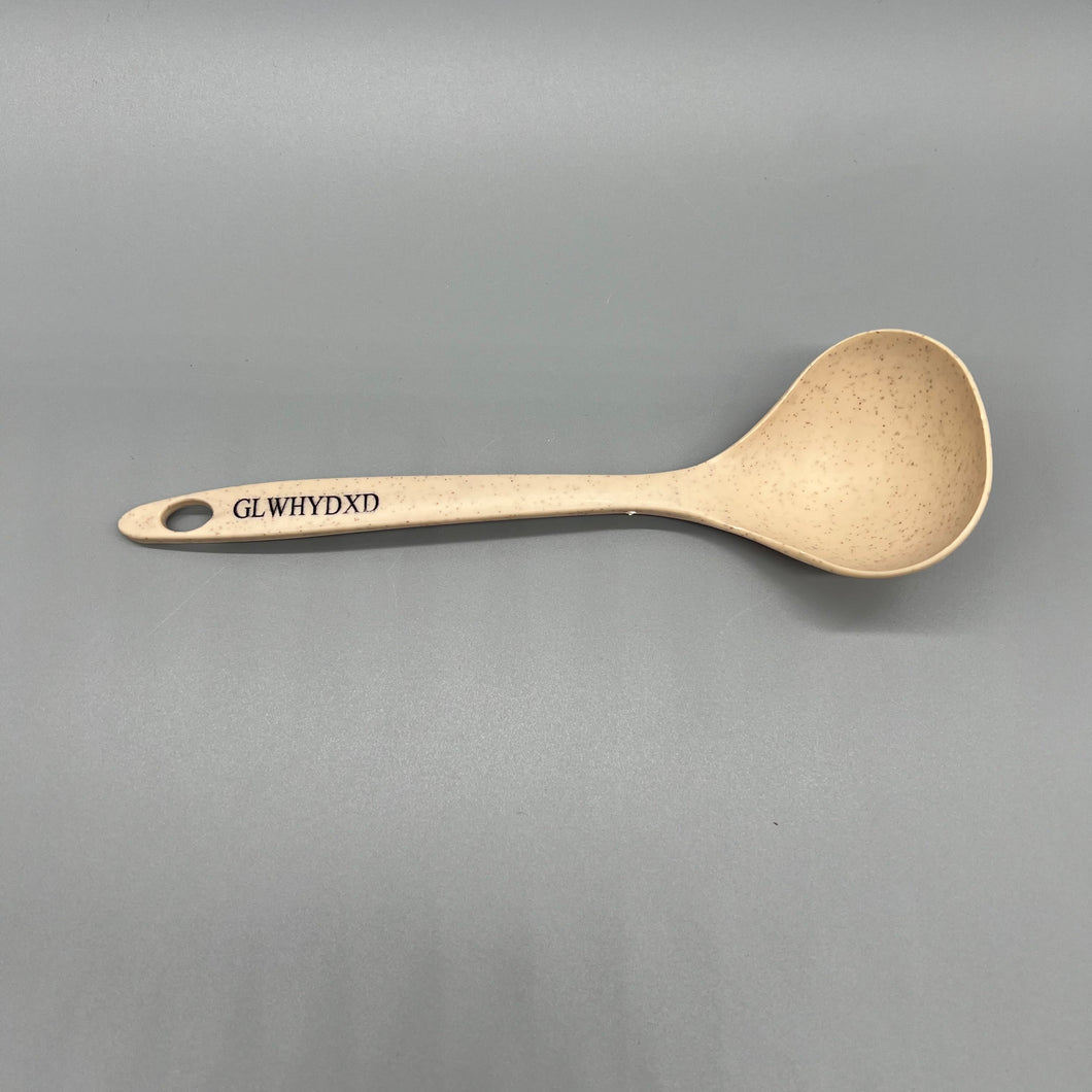 GLWHYDXD Serving scoops [household],Ladle Spoon with Comfortable Grip - Cooking and Serving Spoon for Soup, Chili, Gravy, Salad Dressing and Pancake Batter - Large Nylon Scoop Soup Ladel Great for Canning and Pouring - Olive.